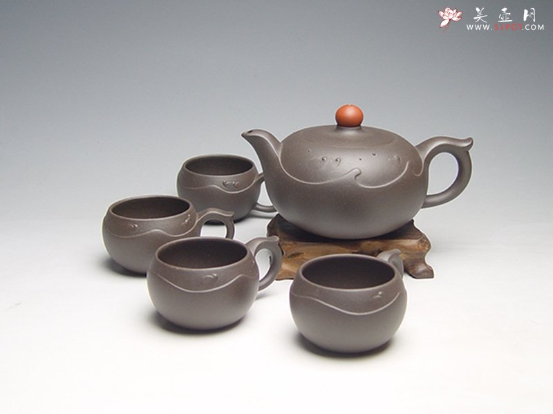 紫砂壶图片：旭日东升 - 宜兴紫砂壶网