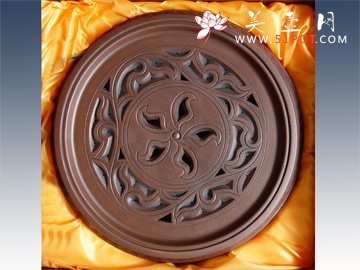 紫砂壶图片：紫荆花 - 宜兴紫砂壶网