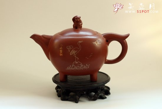 紫砂壶图片：马上封候 - 宜兴紫砂壶网