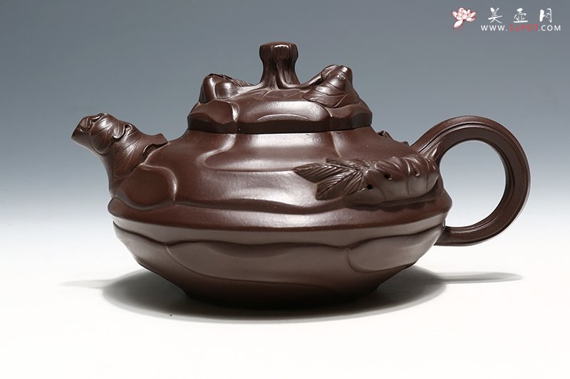紫砂壶图片：风卷葵 - 宜兴紫砂壶网