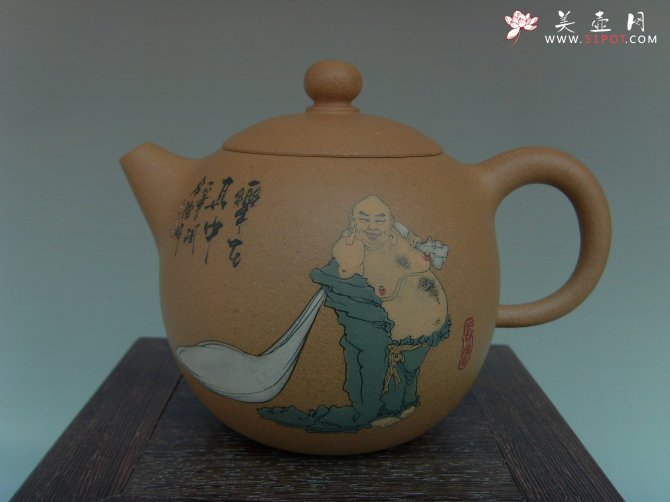 紫砂壶图片：乐在其中 - 宜兴紫砂壶网