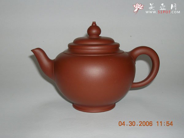 紫砂壶图片：福寿 - 宜兴紫砂壶网