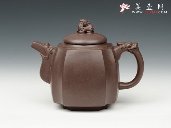 紫砂壶图片：高瞻远瞩(高) - 宜兴紫砂壶网