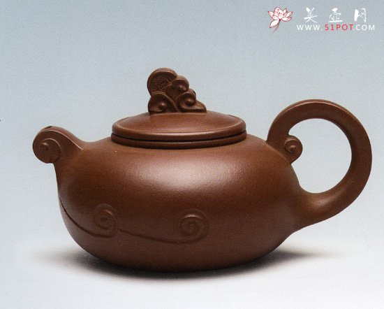 紫砂壶图片：载宝壶 - 宜兴紫砂壶网
