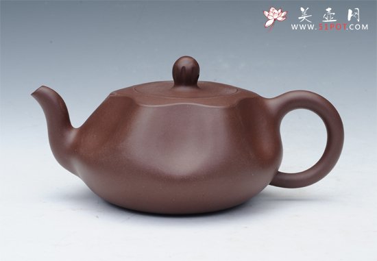 紫砂壶图片：菜茄 - 宜兴紫砂壶网