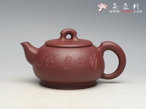 紫砂壶图片：线韵（全手工） - 宜兴紫砂壶网