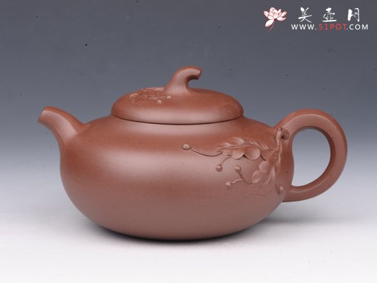 紫砂壶图片：硕果 - 宜兴紫砂壶网