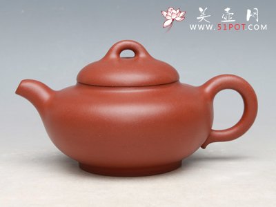 紫砂壶图片：柿圆 - 宜兴紫砂壶网