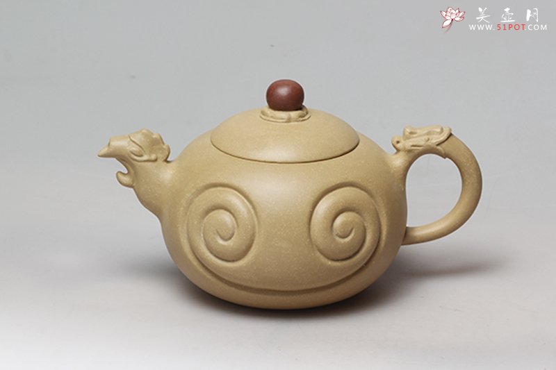 紫砂壶图片：龙凤呈祥 - 宜兴紫砂壶网