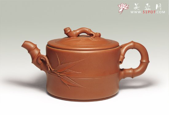 紫砂壶图片：竹段 - 宜兴紫砂壶网