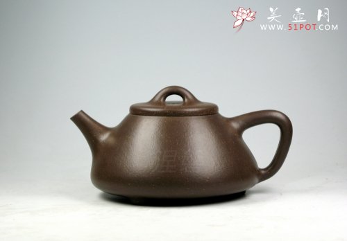 紫砂壶图片：子冶石瓢 - 宜兴紫砂壶网