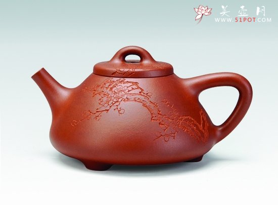 紫砂壶图片：子冶石瓢 - 宜兴紫砂壶网