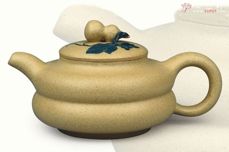 紫砂壶图片：葫芦 - 宜兴紫砂壶网