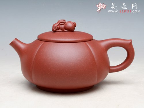 紫砂壶图片：玉兔 - 宜兴紫砂壶网