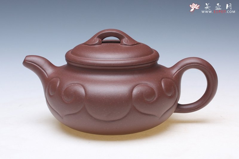 紫砂壶图片：仿古如意 - 宜兴紫砂壶网