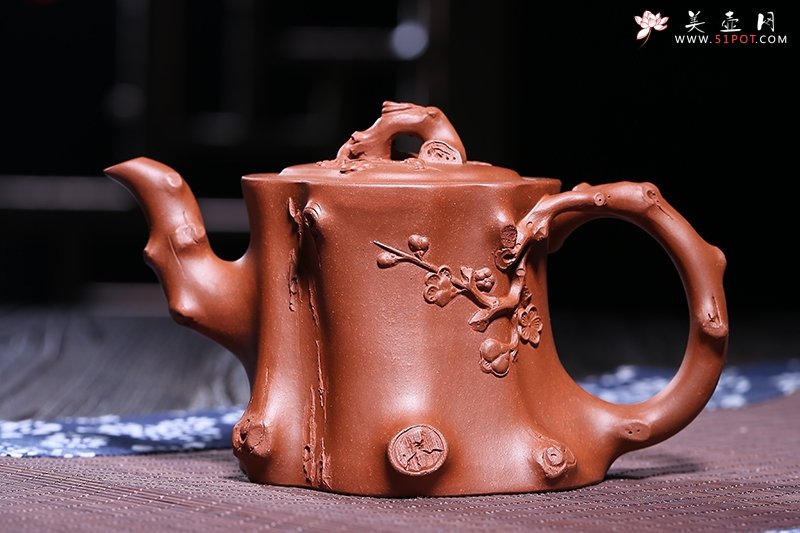 紫砂壶图片：梅桩 - 宜兴紫砂壶网