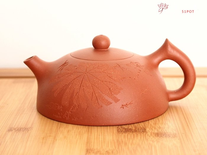 紫砂壶图片：半月壶 - 宜兴紫砂壶网