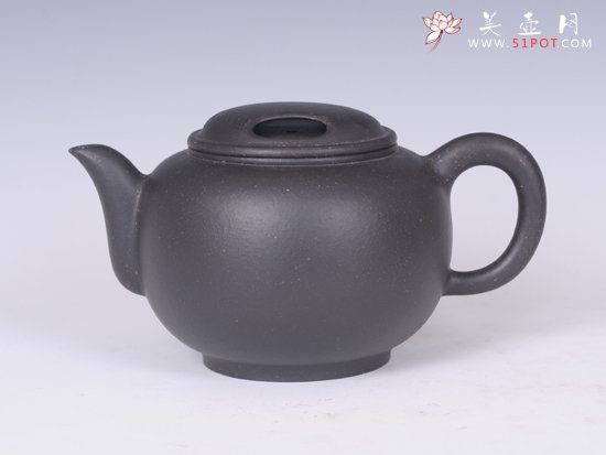 紫砂壶图片：牛盖莲子 - 宜兴紫砂壶网