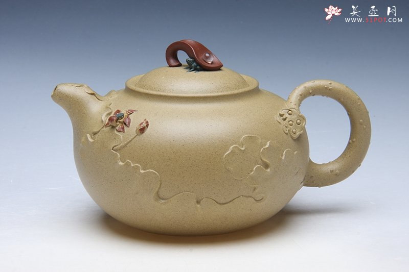 紫砂壶图片：荷塘月色 - 宜兴紫砂壶网