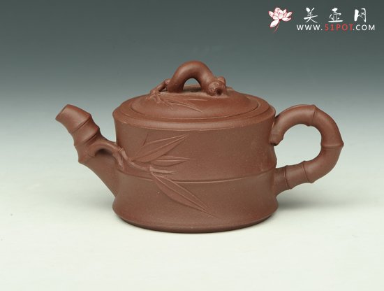紫砂壶图片：一品竹段 - 宜兴紫砂壶网