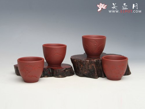 紫砂壶图片：君子杯 - 宜兴紫砂壶网