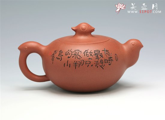 紫砂壶图片：与画家利烽的合作 2 - 宜兴紫砂壶网