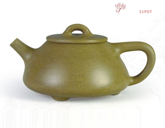 紫砂壶图片：石瓢壶 容量：22... - 宜兴紫砂壶网