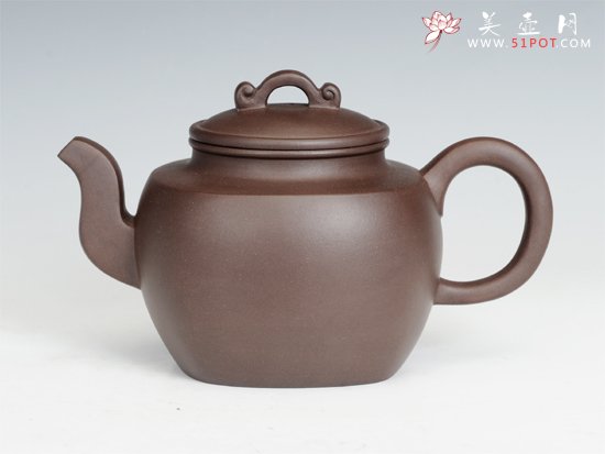 紫砂壶图片：四方如意 - 宜兴紫砂壶网