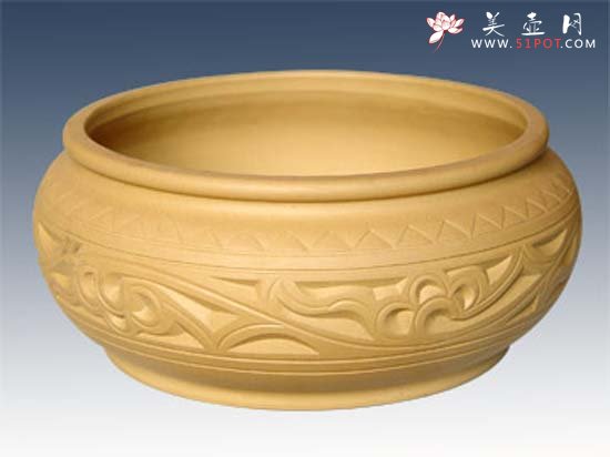 紫砂壶图片：中号茶冼 - 宜兴紫砂壶网