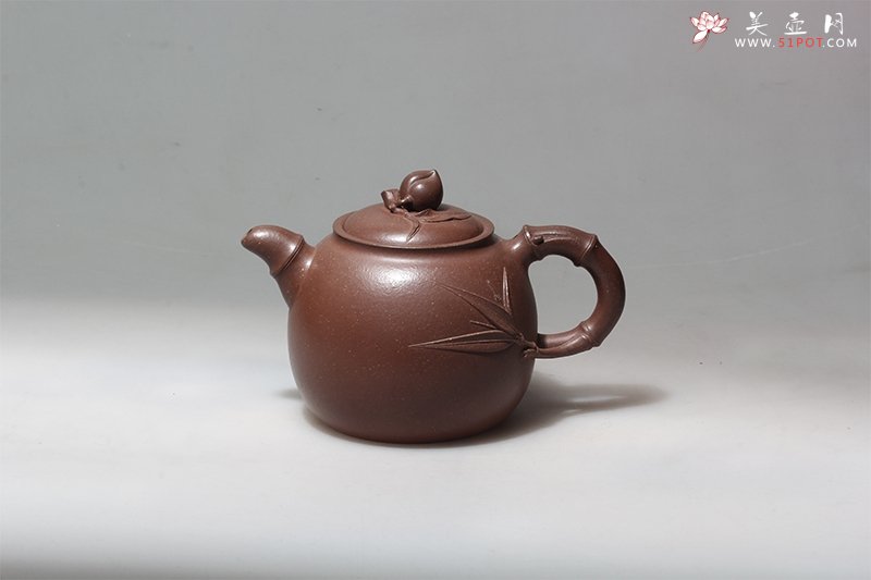 紫砂壶图片：竹寿系列 - 宜兴紫砂壶网