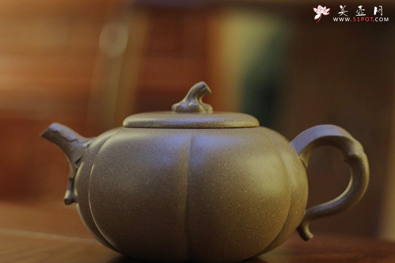 紫砂壶图片：柿圆 - 宜兴紫砂壶网