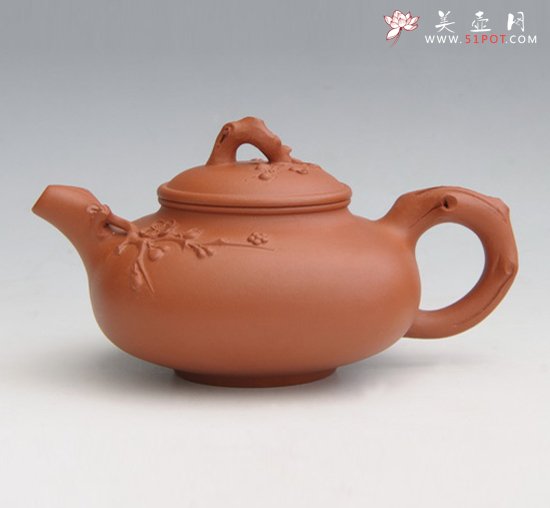 紫砂壶图片：梅花壶 - 宜兴紫砂壶网