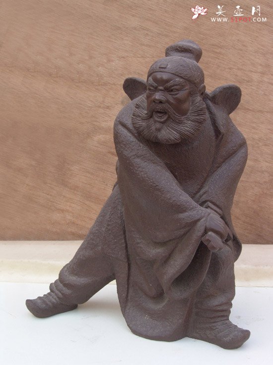 紫砂壶图片：钟馗 - 宜兴紫砂壶网