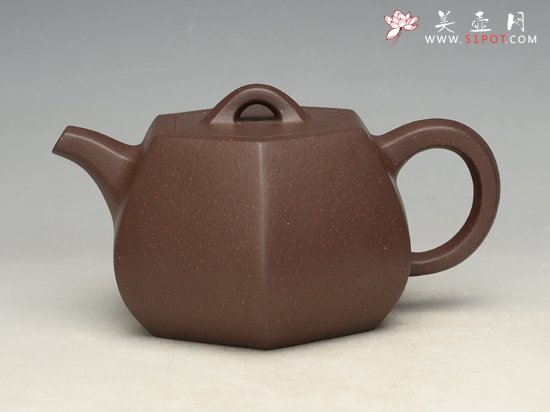 紫砂壶图片：六方井栏 - 宜兴紫砂壶网