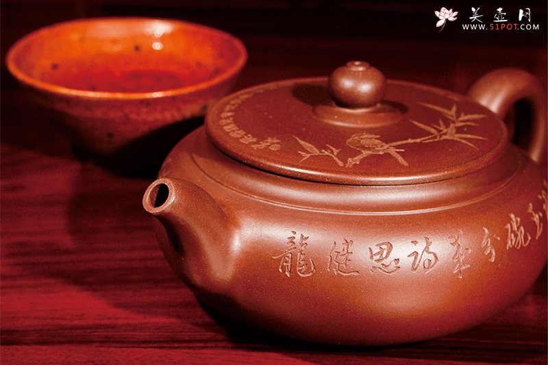 紫砂壶图片：一珠圆情 - 宜兴紫砂壶网