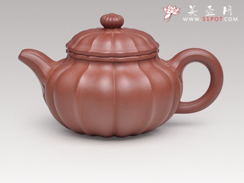 紫砂壶图片：筋纹仿古 - 宜兴紫砂壶网