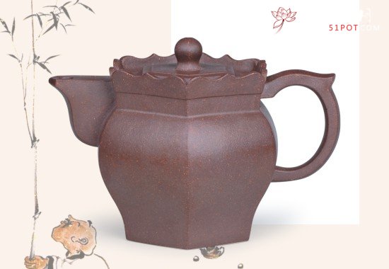 紫砂壶图片：景舟僧帽 - 宜兴紫砂壶网