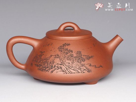 紫砂壶图片：石瓢画 - 宜兴紫砂壶网