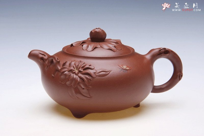 紫砂壶图片：富贵满堂 - 宜兴紫砂壶网