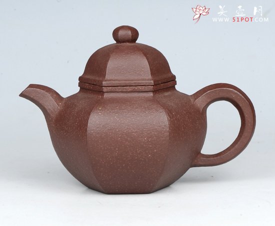 紫砂壶图片：六方掇球 - 宜兴紫砂壶网