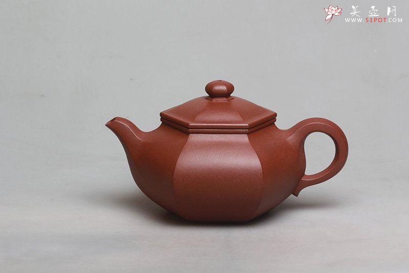 紫砂壶图片：六方莲子 - 宜兴紫砂壶网