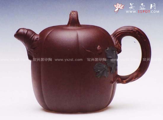 紫砂壶图片：小金瓜 - 宜兴紫砂壶网