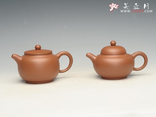 紫砂壶图片：朱泥小品 - 宜兴紫砂壶网