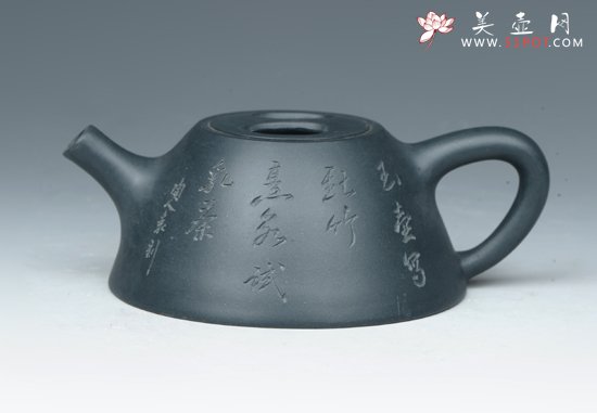 紫砂壶图片：无盖石瓢 - 宜兴紫砂壶网