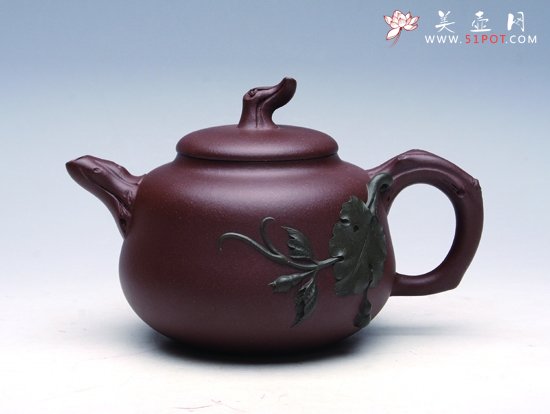 紫砂壶图片：葫芦 - 宜兴紫砂壶网