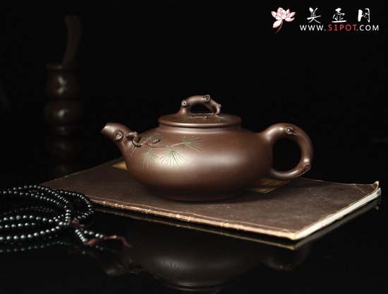 紫砂壶图片：四季常青 - 宜兴紫砂壶网