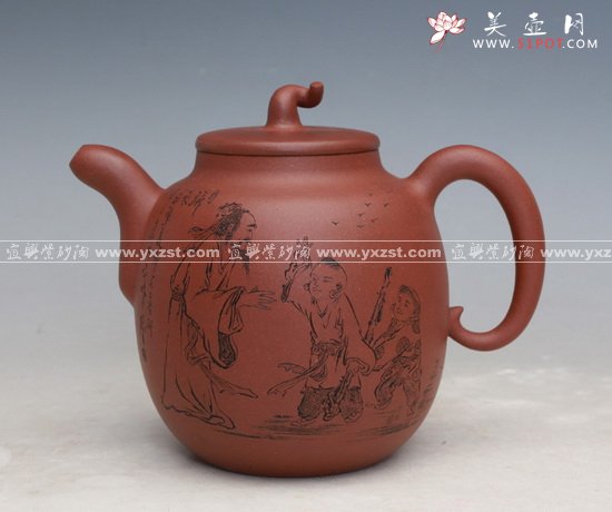 紫砂壶图片：高茄段 - 宜兴紫砂壶网