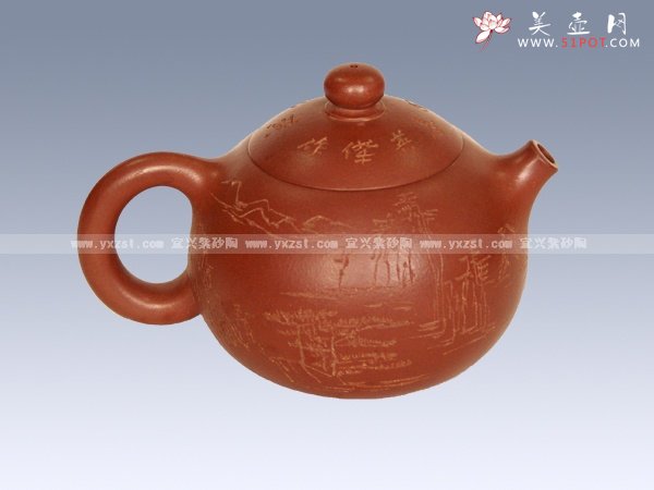 紫砂壶图片：倒把西施 - 宜兴紫砂壶网