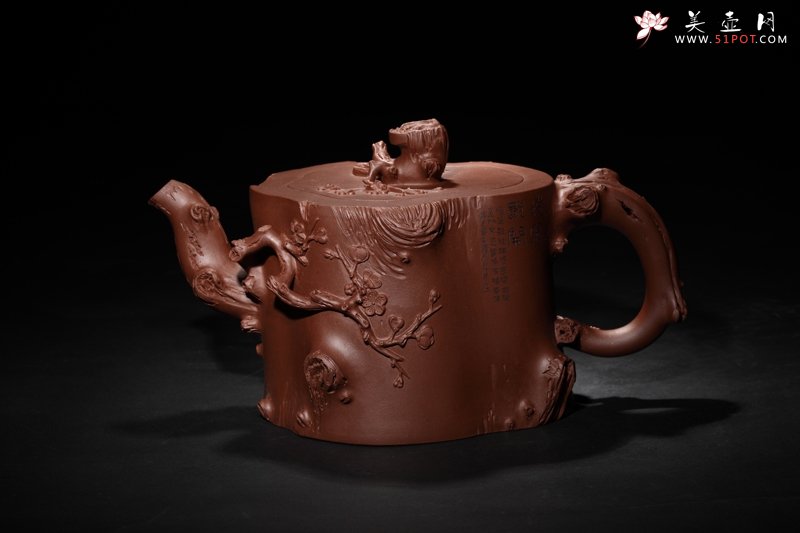 紫砂壶图片：凌寒独开 - 宜兴紫砂壶网