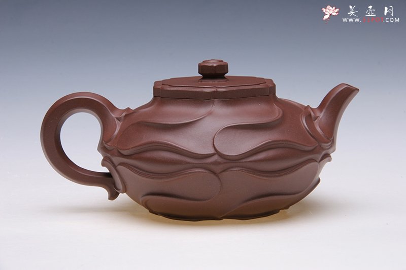 紫砂壶图片：风卷葵 - 宜兴紫砂壶网